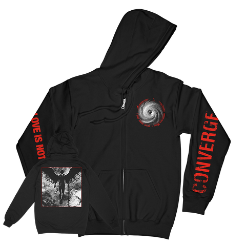 Converge "Eye To Eye" Premium Black Zip Up Sweatshirt ***PRE ORDER***