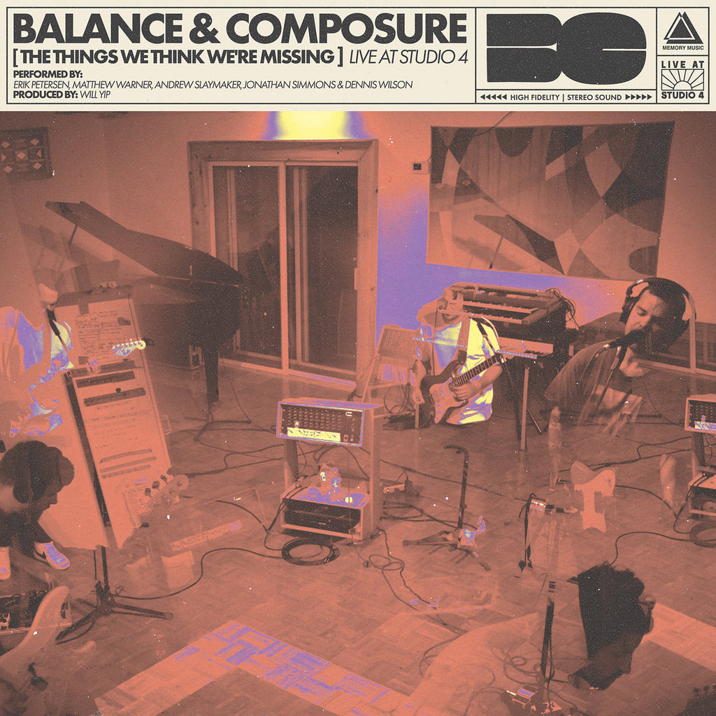 Balance And Composure – The Things We Think We're Missing - Live At Studio 4 LP