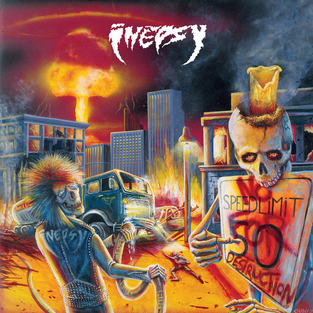 Inepsy - No Speed Limit For Destruction LP