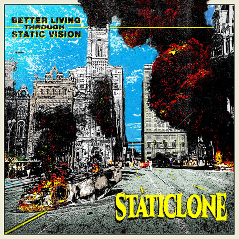 STATICLONE - BETTER LIVING THROUGH STATIC VISION LP