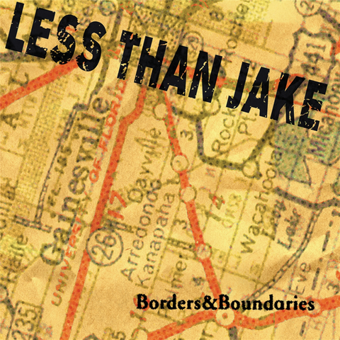 Less Than Jake - Borders & Boundaries: 25th Anniversary Edition 2XLP ***PRE ORDER***