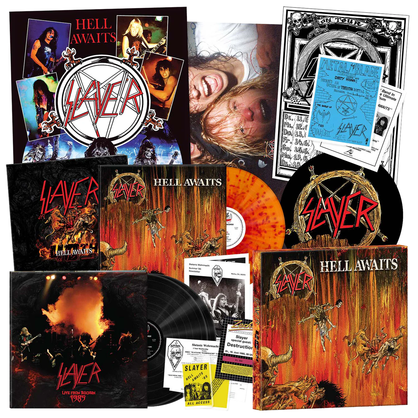 Slayer - Hell Awaits - 40th Anniversary 3xLP Boxset ***PRE ORDER