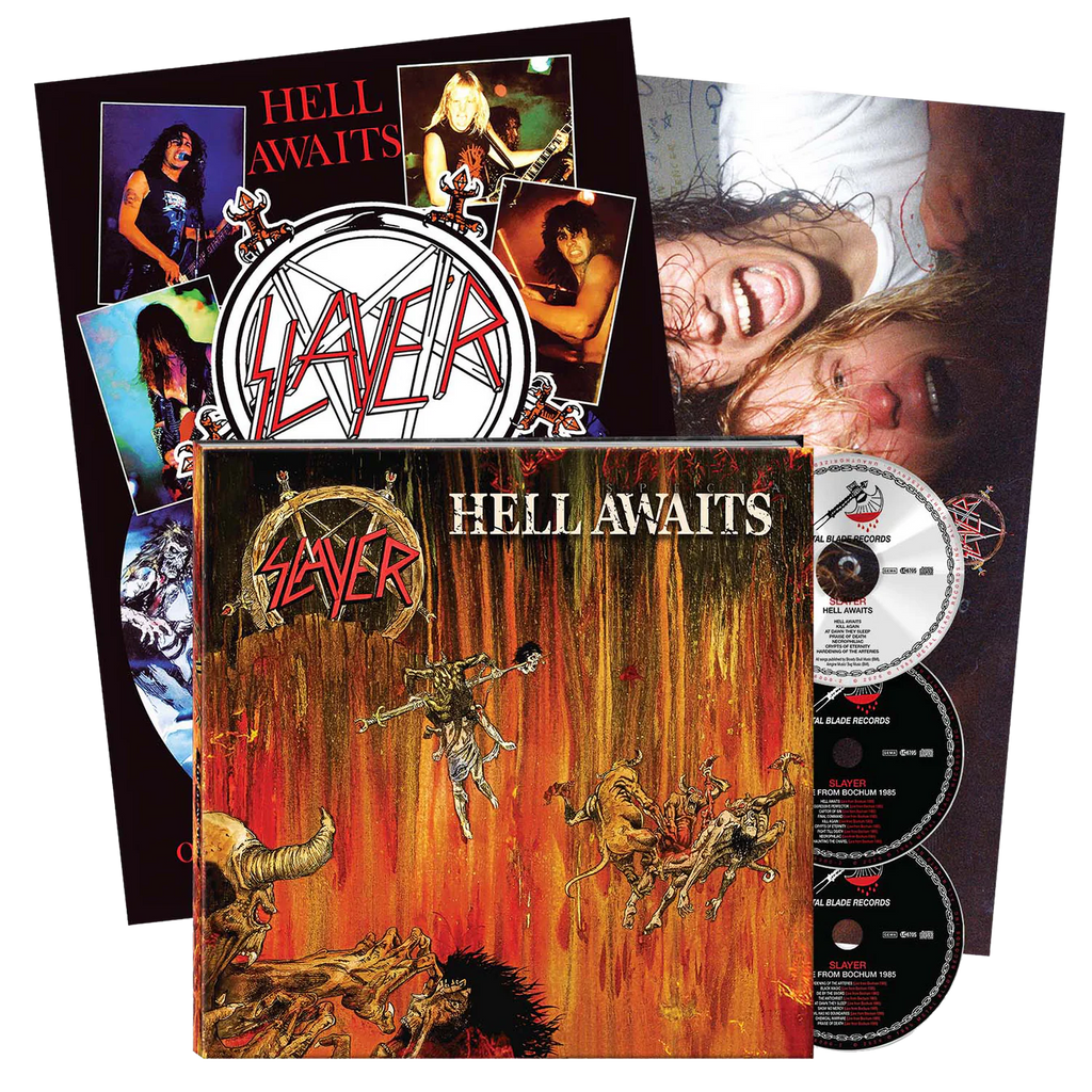 Slayer - Hell Awaits - 40th Anniversary 3xCD Earbook ***PRE ORDER***