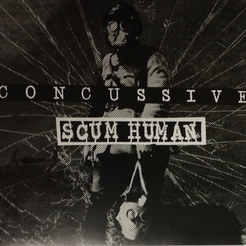 Concussive / Scum Human - Concussive / Scum Human 7" - Grindpromotion Records