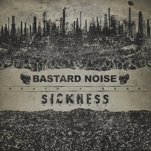 Bastard Noise / Sickness - Death's Door LP - Grindpromotion Records