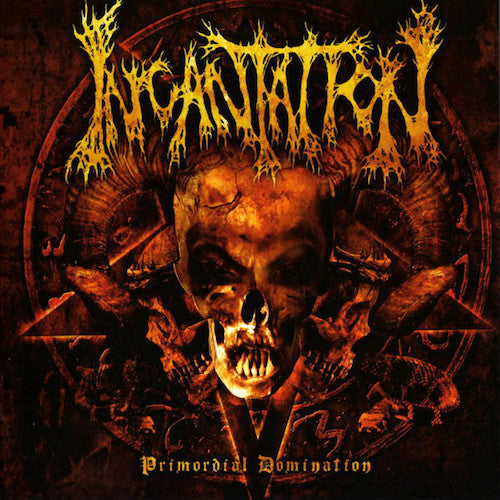 Incantation ‎– Primordial Domination LP (Gold Vinyl) - Grindpromotion Records