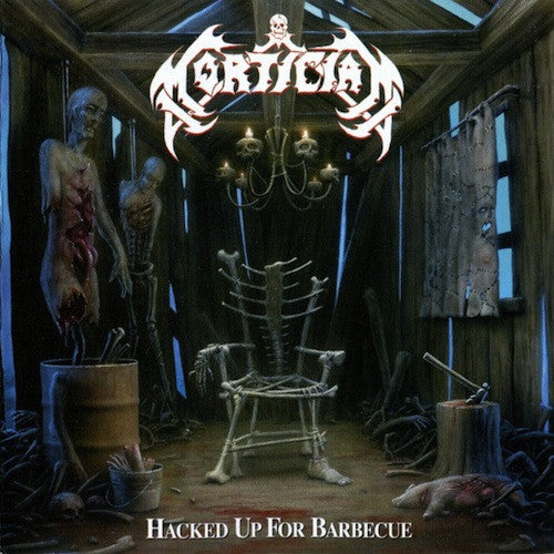 Mortician ‎– Hacked Up For Barbecue 2XLP (Blue / Red Vinyl) - Grindpromotion Records