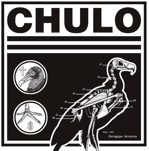Chulo ‎– Coragyps Atratus LP (Black And White Splatter Vinyl) - Grindpromotion Records