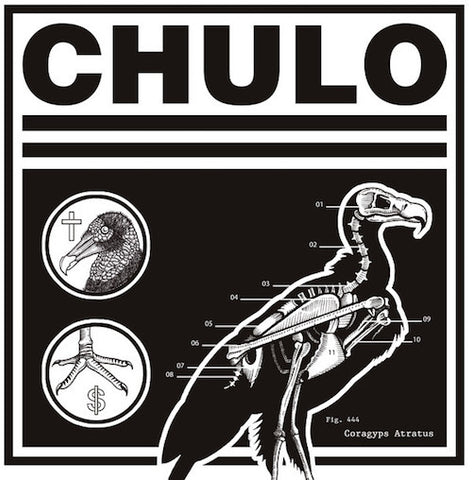 Chulo ‎– Coragyps Atratus LP (Black And White Splatter Vinyl)