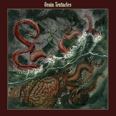 Brain Tentacles - Brain Tentacles LP (Oxblood Vinyl)