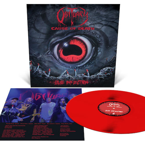 Obituary - Cause of Death - Live Infection LP