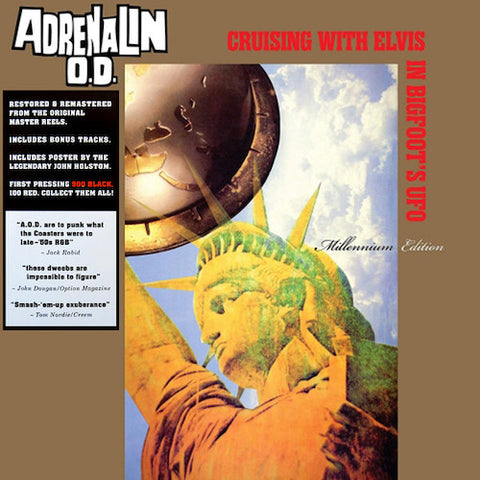 Adrenalin O.D. ‎– Cruising with Elvis in Bigfoots’ U.F.O. Millennium Edition LP