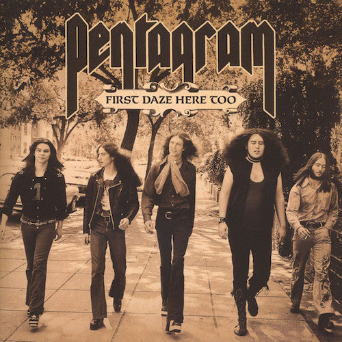Pentagram ‎– First Daze Here Too - The Vintage Collection 2XLP - Grindpromotion Records