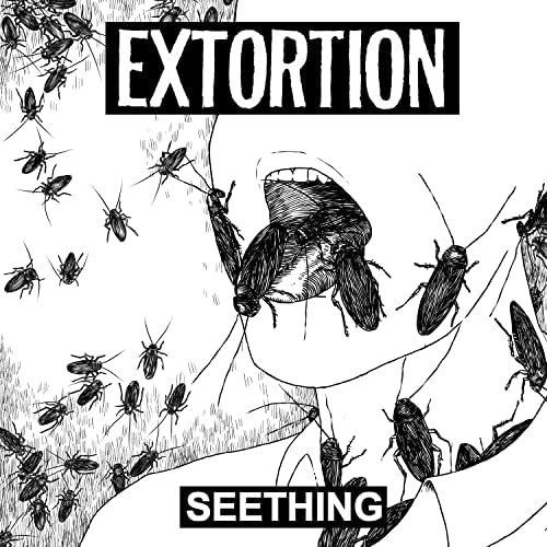 Extortion – Seething LP (One Sided)