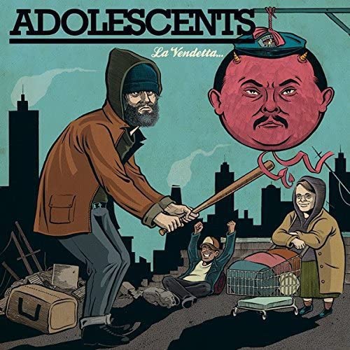Adolescents ‎– La Vendetta... LP