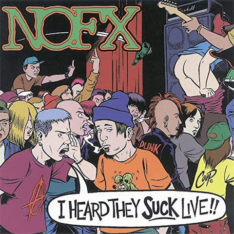 NOFX ‎– I Heard They Suck Live!! LP