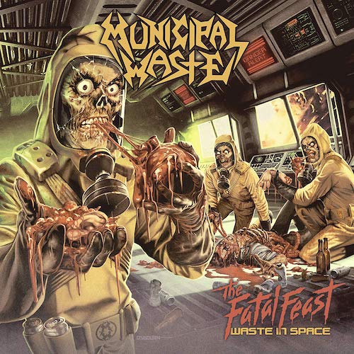 Municipal Waste ‎– The Fatal Feast LP - Grindpromotion Records