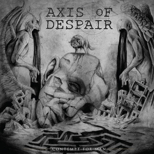 Axis Of Despair – Contempt For Man LP - Grindpromotion Records