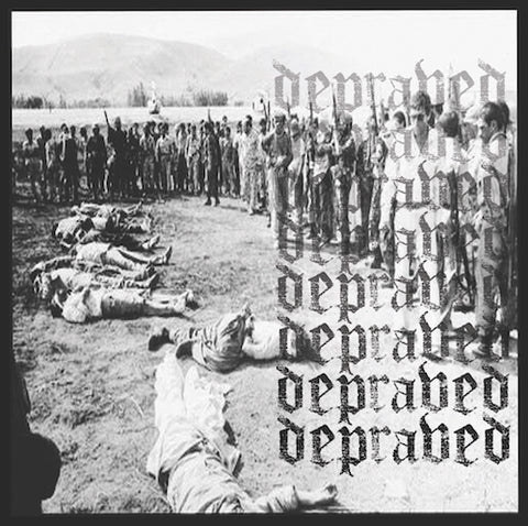 Depraved - Demo 2016 7" (Black Vinyl) Limited 200 Copies + Depraved - Demo 2016 7" (Yellow Vinyl) Limited 100 Copies