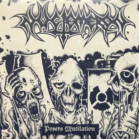 NUCTEMERON - Posers mutilation 1989-91 LP