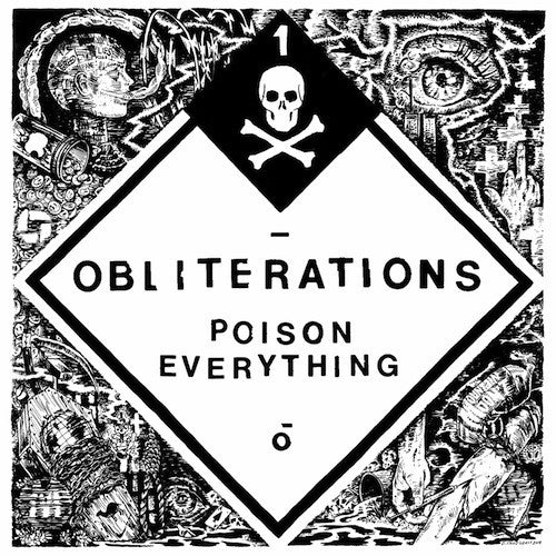Obliterations - Poison Everything LP (White Vinyl) - Grindpromotion Records