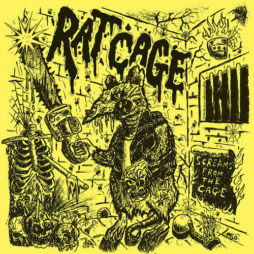 Rat Cage ‎– Screams From The Cage LP