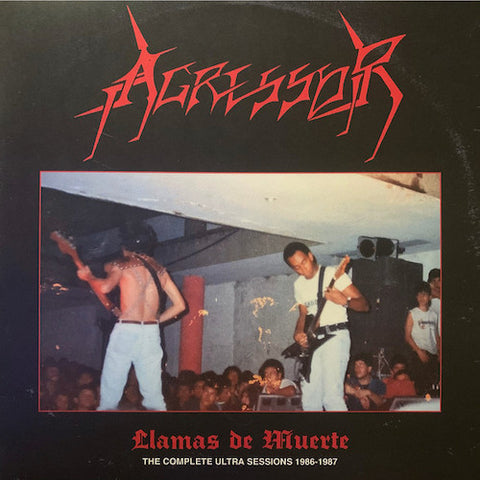 Agressor – Llamas de Muerte - The Complete Ultra Sessions 1986-1987 2XLP