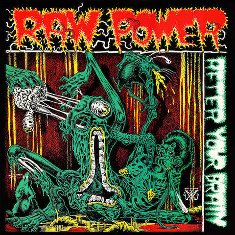 Raw Power – After Your Brain LP (SEALED / NEW / DAMAGED COVER)