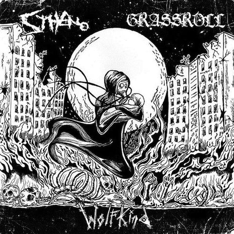 Stheno / Grassroll ‎– Wolfkind 7"