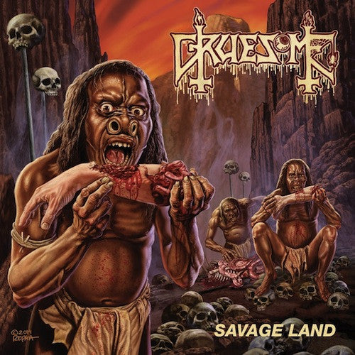 Gruesome ‎– Savage Land LP - Grindpromotion Records