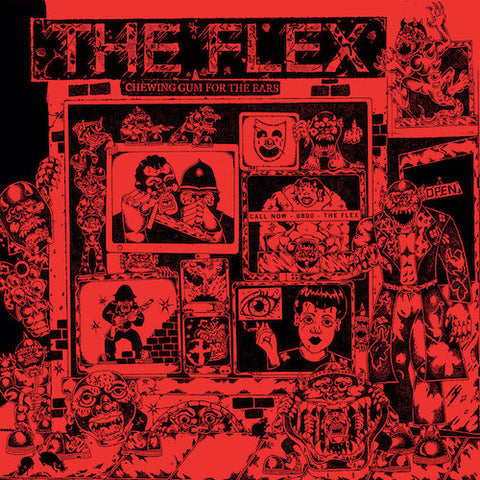 The Flex – Chewing Gum For The Ears LP (SEALED / NEW / DAMAGED COVER)