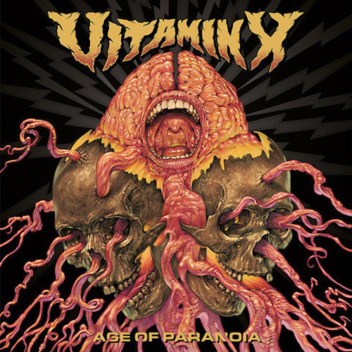 Vitamin X ‎– Age of Paranoia LP - Grindpromotion Records