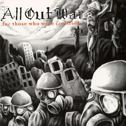 All Out War For Those Who Were Cruc赤盤 LP All Out War ‎– For Those Who Were Crucified LP – Grindpromotion