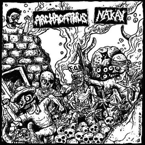 Archagathus / Nak’ay - Archagathus / Nak’ay CD - Grindpromotion Records