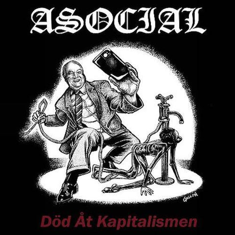 Asocial ‎– Död Åt Kapitalismen LP
