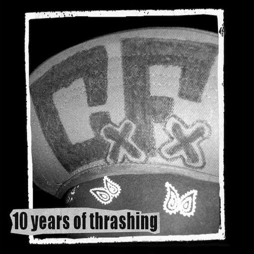 Crippled Fox ‎– 10 Years Of Thrashing 7" - Grindpromotion Records