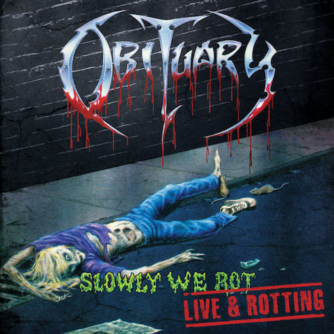 Obituary - Slowly We Rot - Live and Rotting LP
