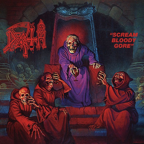Death ‎– Scream Bloody Gore LP - Grindpromotion Records