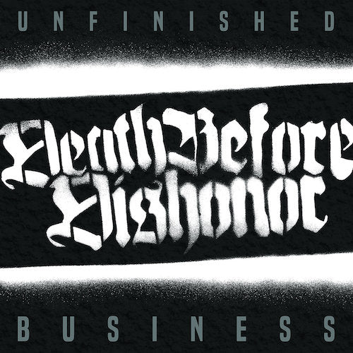 Death Before Dishonor ‎– Unfinished Business LP (White Vinyl) - Grindpromotion Records