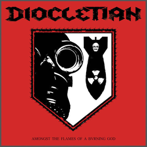 Diocletian ‎– Amongst The Flames Of A Bvrning God LP - Grindpromotion Records