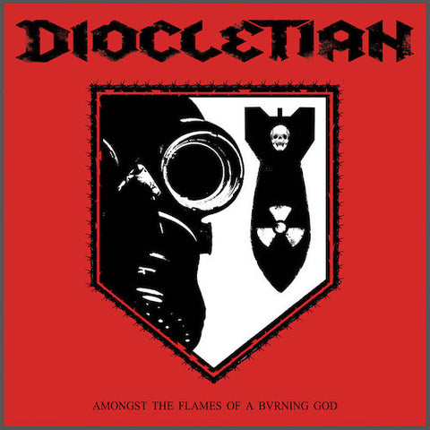 Diocletian ‎– Amongst The Flames Of A Bvrning God LP