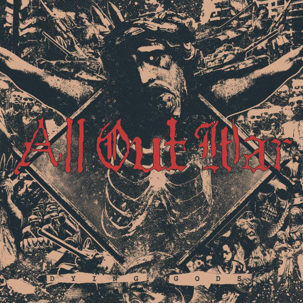 All Out War ‎– Dying Gods LP (Red Vinyl) - Grindpromotion Records