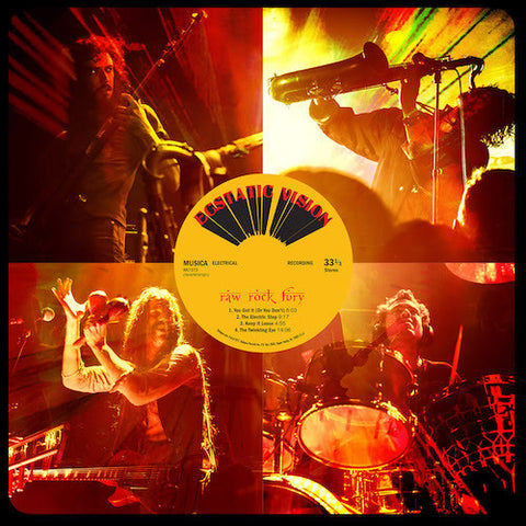 Ecstatic Vision - Raw Rock Fury LP