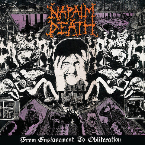 Napalm Death ‎– From Enslavement To Obliteration LP