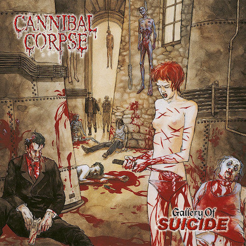 Cannibal Corpse ‎– Gallery Of Suicide LP - Grindpromotion Records