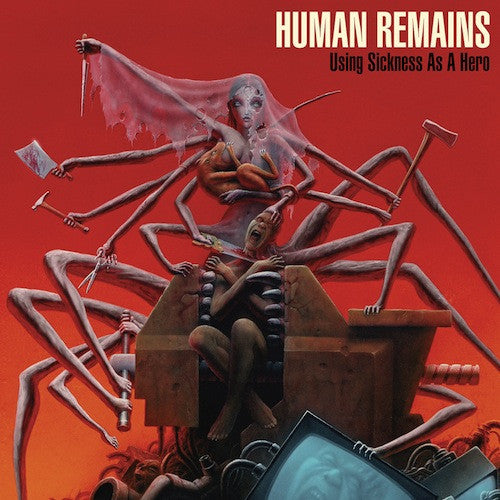 Human Remains ‎– Using Sickness As A Hero LP - Grindpromotion Records