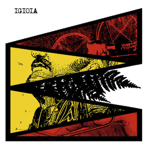 Igioia / Jonestown Kids ‎– Igioia / Jonestown Kids LP (Yellow Vinyl) - Grindpromotion Records
