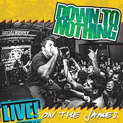 Down To Nothing ‎– Live! On The James LP (Pink vinyl)