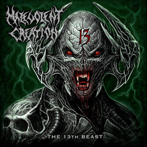 Malevolent Creation ‎– The 13th Beast LP (Neon Yellow Vinyl) - Grindpromotion Records