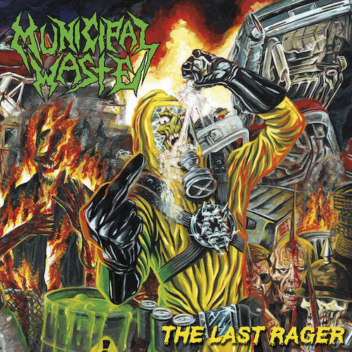 Municipal Waste ‎– The Last Rager LP - Grindpromotion Records